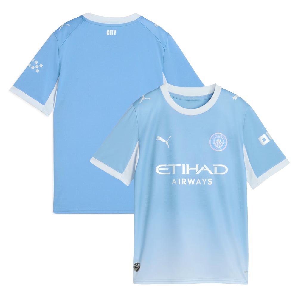 Manchester City Home Youth Apparel 26/27